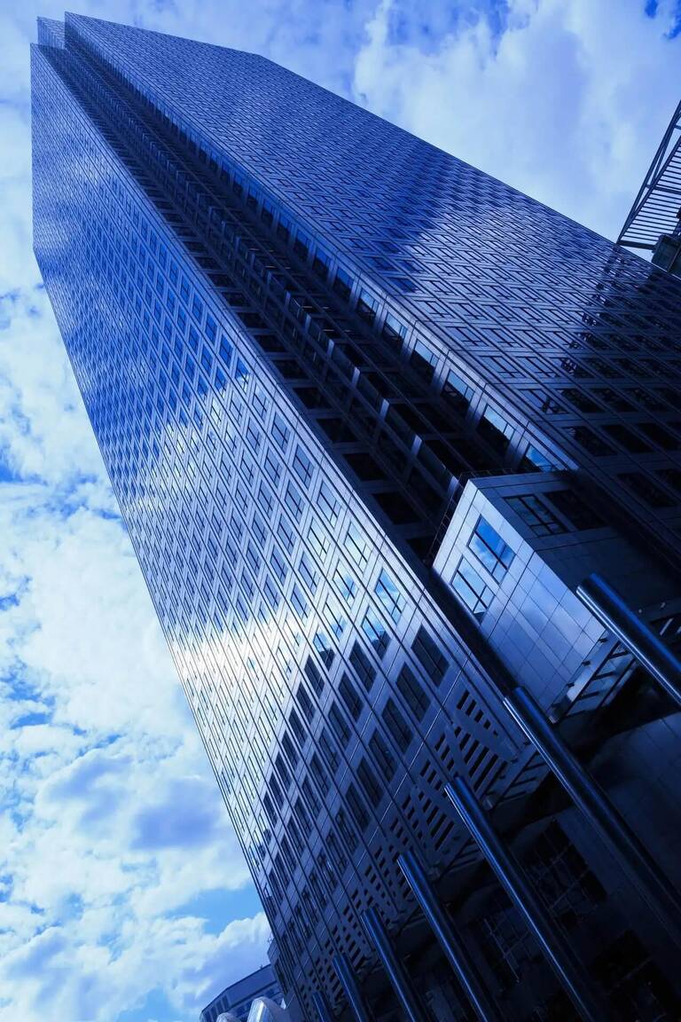 A skyscraper.