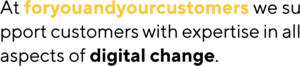 foryouandyourcustomers logo