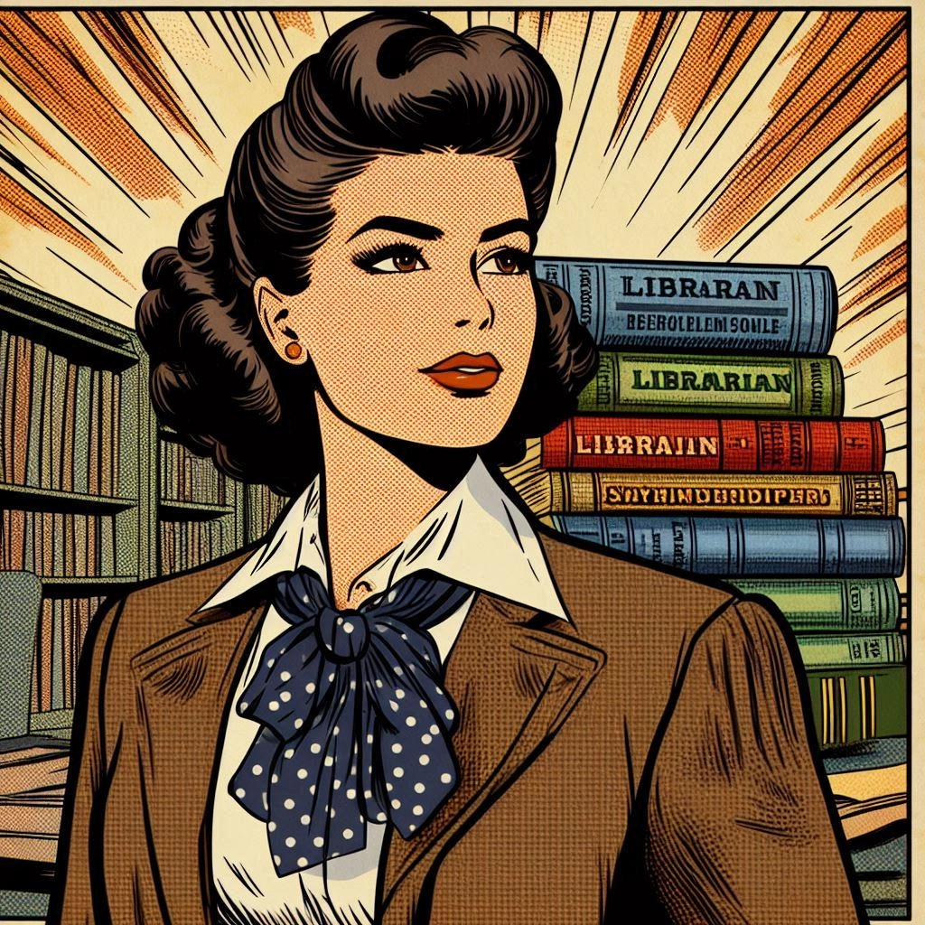 Good librarians are like sorcerers.