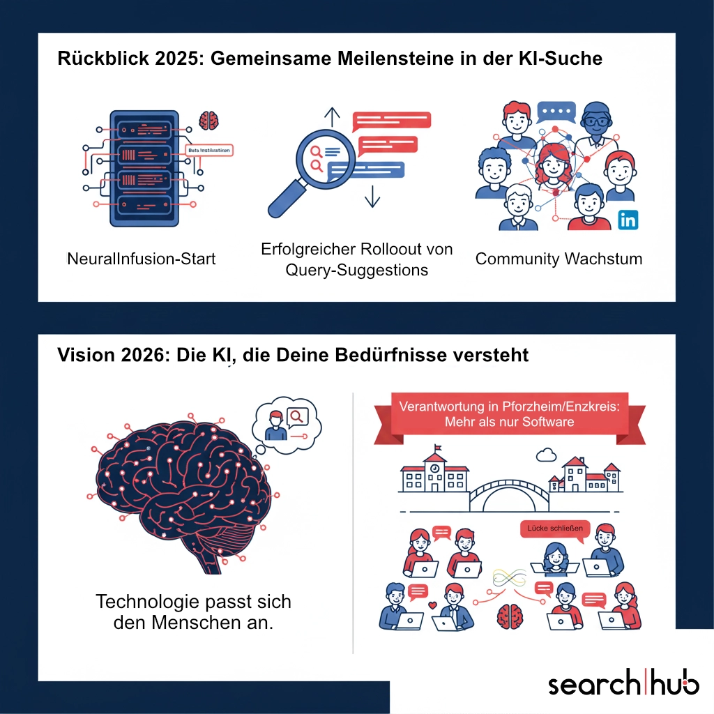 searchHub 2025 Montage und Rückblick und Vision für 2026
